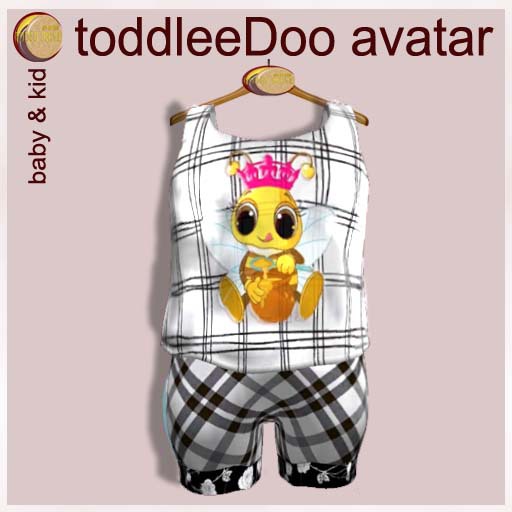 Toddledoo TU11 Bee Shorts Set<box>