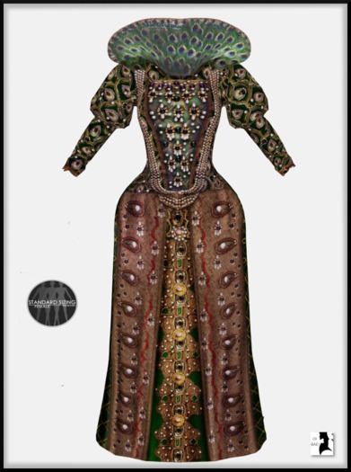 C* Elizabeth I Costume Gown
