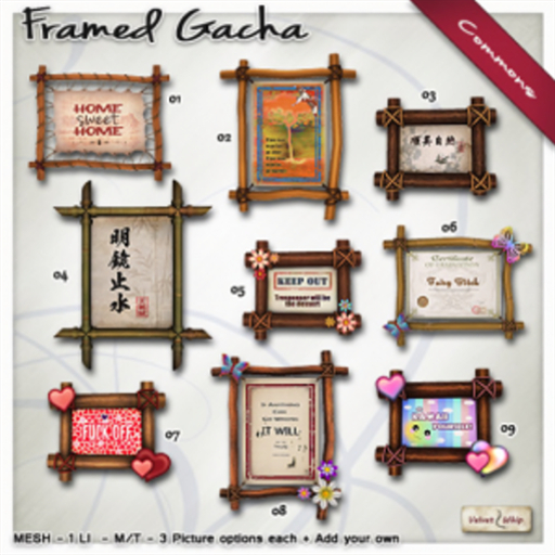 [V/W] Framed Gacha 01 RARE