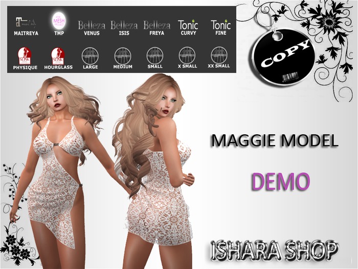 MAGGIE MODEL WHITE DEMO