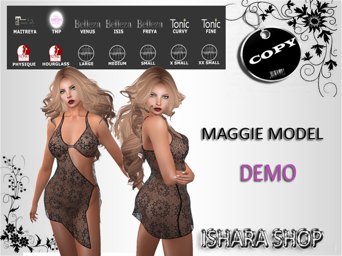 MAGGIE MODEL BLACK DEMO