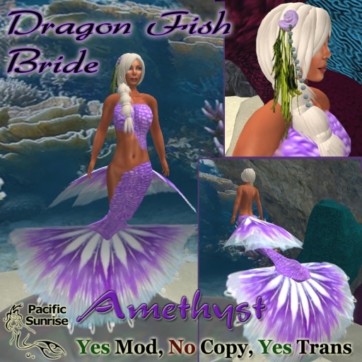 (PS) Dragon Fish Bride Amethyst