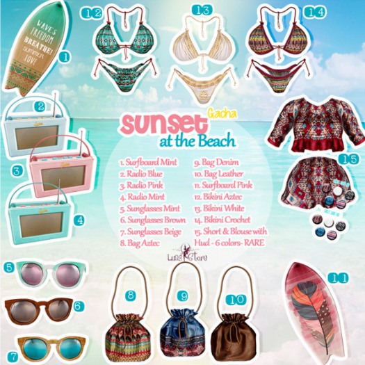 Luas Sunset Blouse & Short Maitreya RARE