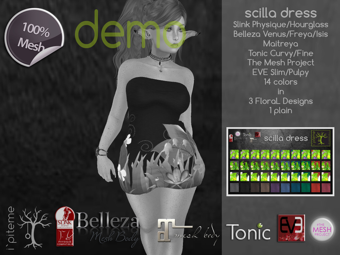 ~i~ Scilla Dress DEMO (Add Me)