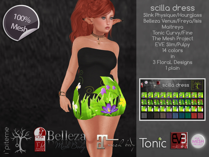 ~i~ Scilla Dress (Add Me)