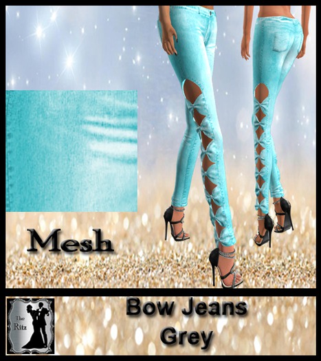 Bow Jeans Mint