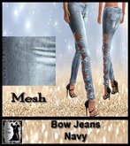 Bow Jeans Navy