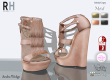 !Rebel Hope - Aruba Mesh Wedge Natural