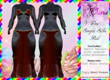 Viss Simple Silks Red