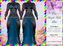 Viss Simple Silks Blue