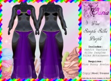 Viss Simple Silks Purple