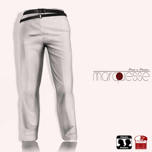 [Marquesse] Adrian Pants White