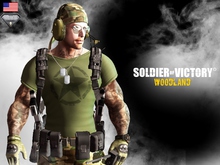 CA AESTHETIC SOLDIER OF VICTORY US WOODLAND OUTFIT