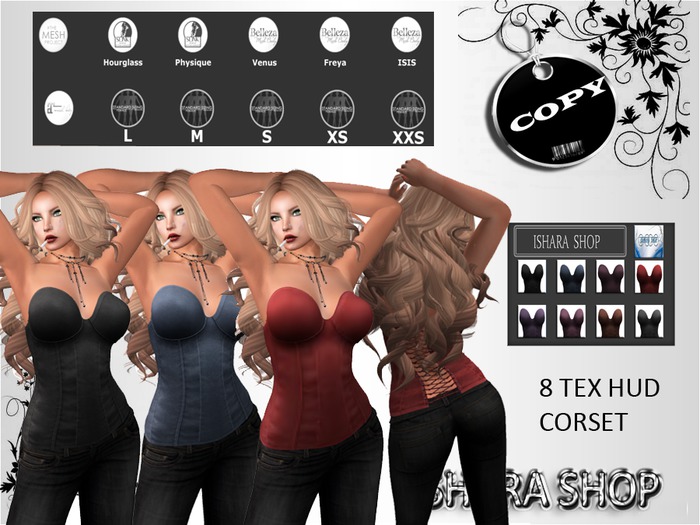 2016 CORSET HUD 8 TEXTURES