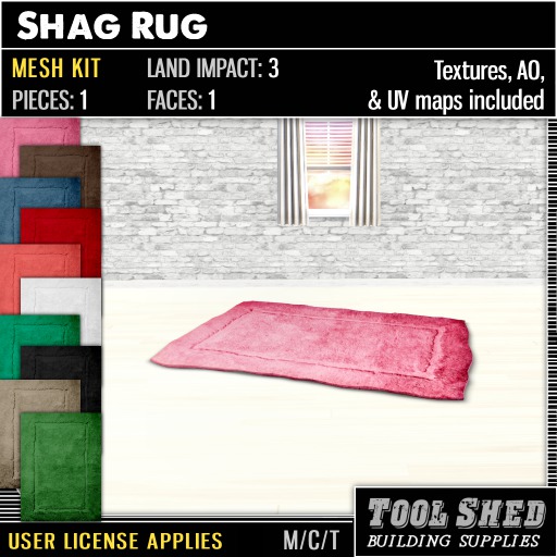 Tool Shed - Shag Rug Mesh Kit