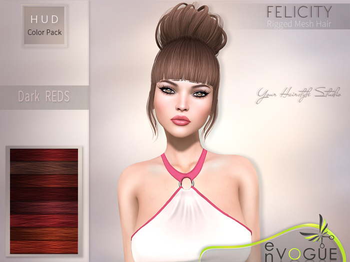 enVOGUE - HAIR Felicity - Dark Reds