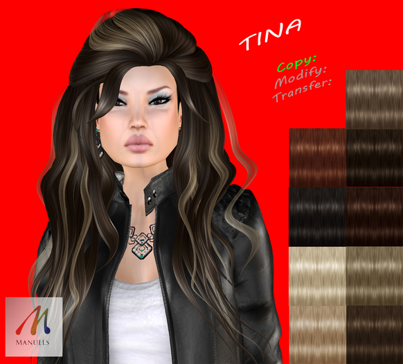 :::MANUELS::: Tina Hair-U  Multi-Color