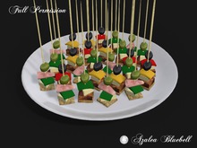 ~AB~ Cocktail Snacks ~ Full Perm Mesh ~ 2 LI