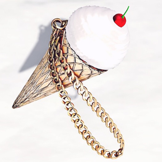 Vanilla Ice Cream Clutch Handbag