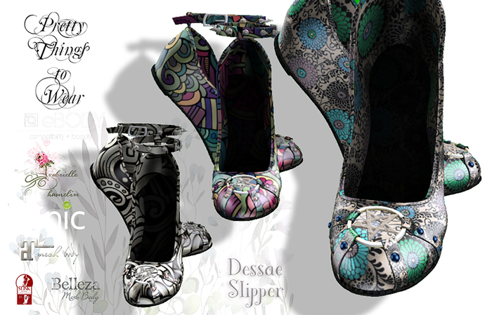 .::Pretty Shoes::. Dessae Slippers