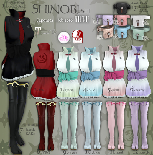 13+PIERO+shinobi Pouch brown