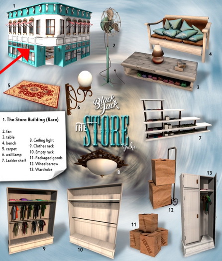 BJK * The Store Gacha - Building RARE