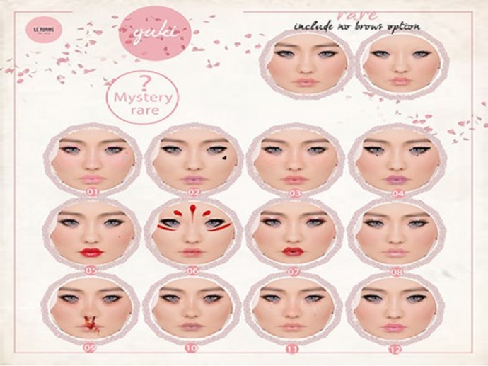 Le Forme Gacha - Yuki Skin Catwa Applier BOX 03