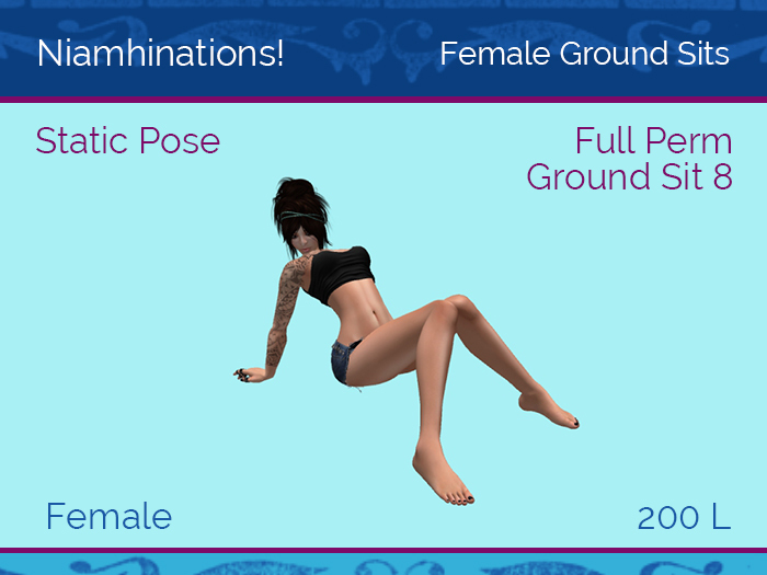 ! Niamh! FemGroundSit8