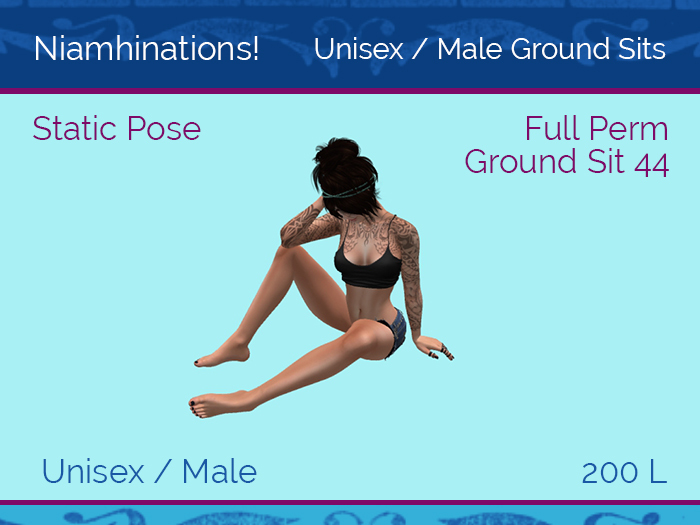 ! Niamh! MaleGroundSit44