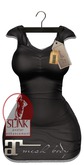 EmilyC Tamara Dress Maitreya Slink p+h Fitted // Black