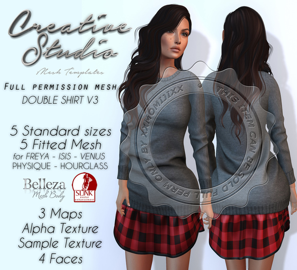 - CREATIVE STUDIO - Double Shirt v3 