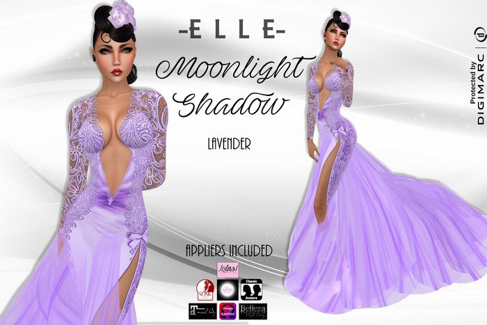 -E L L E- Moonlight Shadow - Lavender