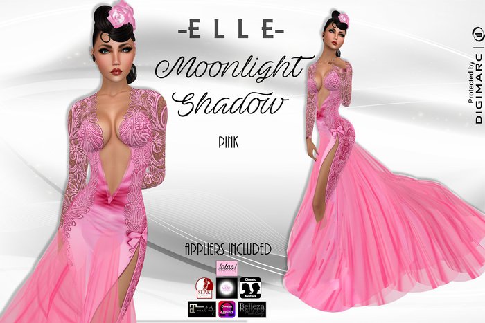 -E L L E- Moonlight Shadow - Pink