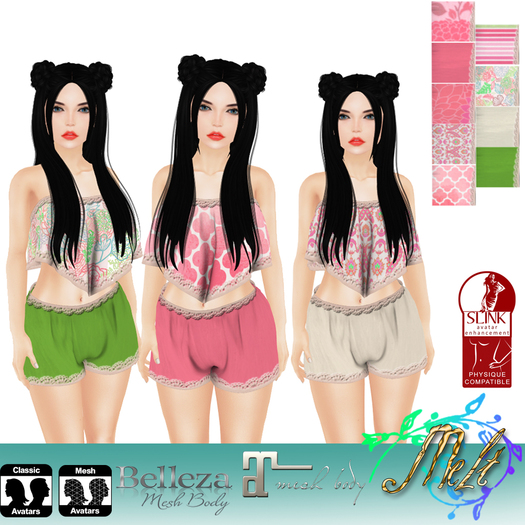 {Melt} Lisa Shorts Set