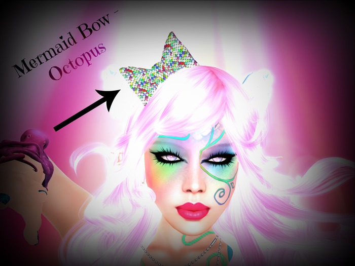 Mermaid Bow - Octopus (BOXED)