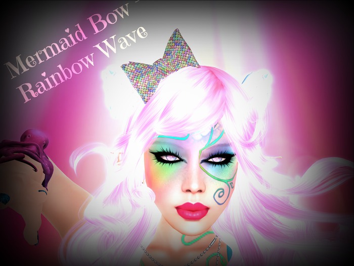 Mermaid Bow - Rainbow Wave (BOXED)