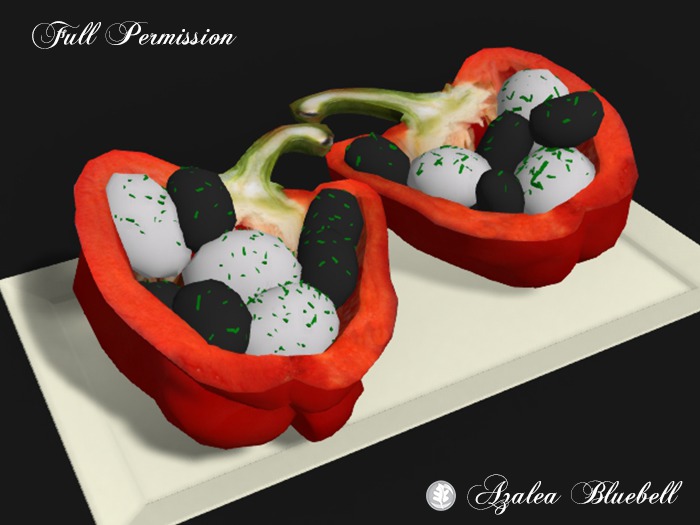 ~AB~ Stuffed Paprika ~ Full Perm Mesh