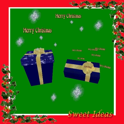 Sweet Ideas * Xmas Gift Box Set - Splendor Blue (Boxed) w/ Emitter