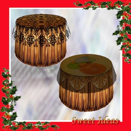 Sweet Ideas * Xmas Buffets - Golden set (Boxed)