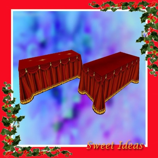 Sweet Ideas * Xmas Buffets - Red set (Boxed)