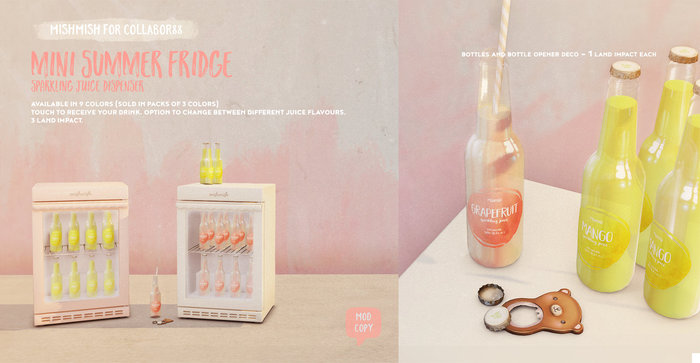 MishMish - Mini Summer Fridges & Decor - Fatpack