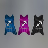 Sagittarius Zodiac Mesh Tank Top F box