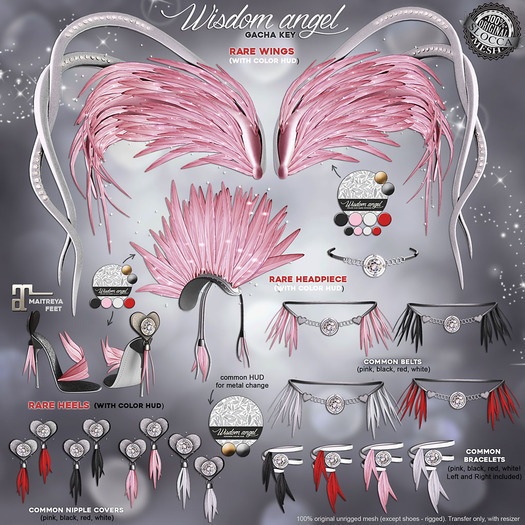 Astralia - Wisdom angel HEELS MAITREYA RARE