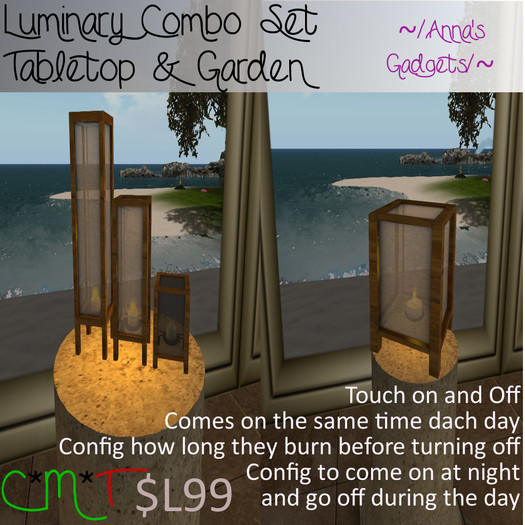 ~/AG/~ Luminary Combo set