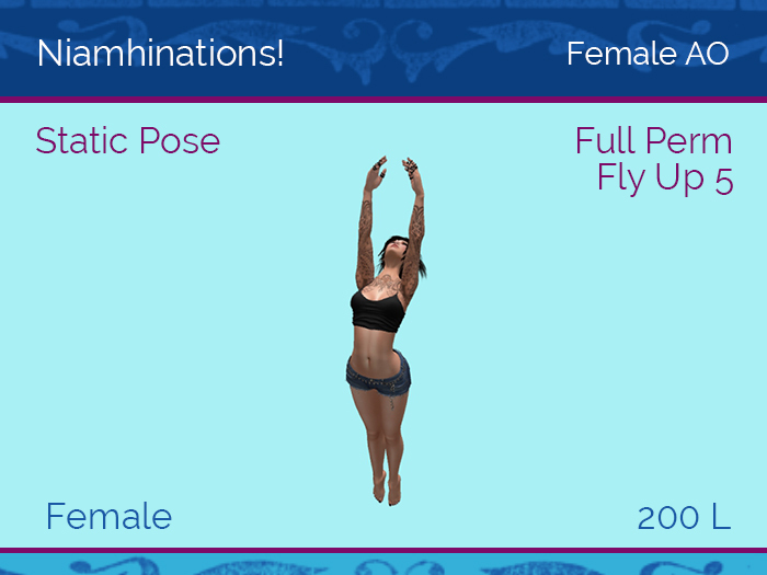 AO - OOO - Female - Full Perm Poses & Animations from Niamhinations!