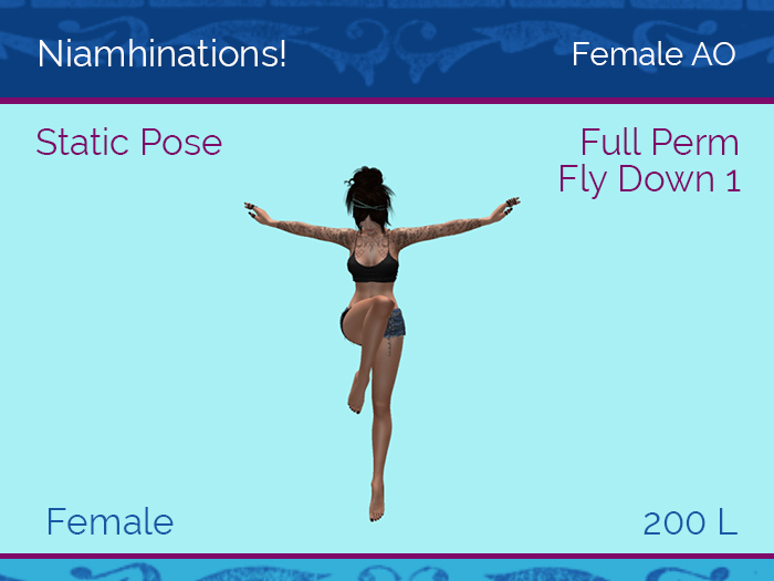 AO - OOO - Female - Full Perm Poses & Animations from Niamhinations!
