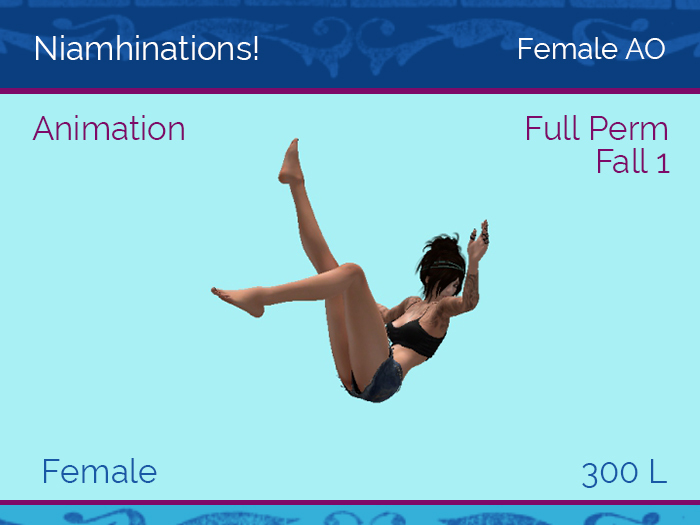 AO - OOO - Female - Full Perm Poses & Animations from Niamhinations!