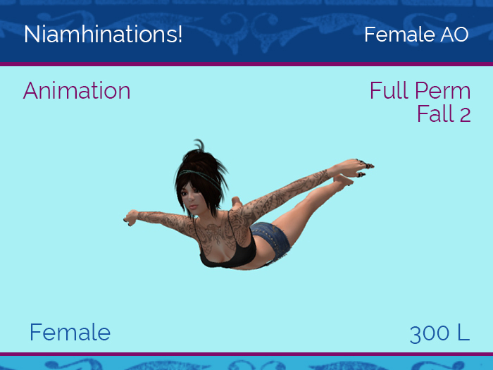 AO - OOO - Female - Full Perm Poses & Animations from Niamhinations!