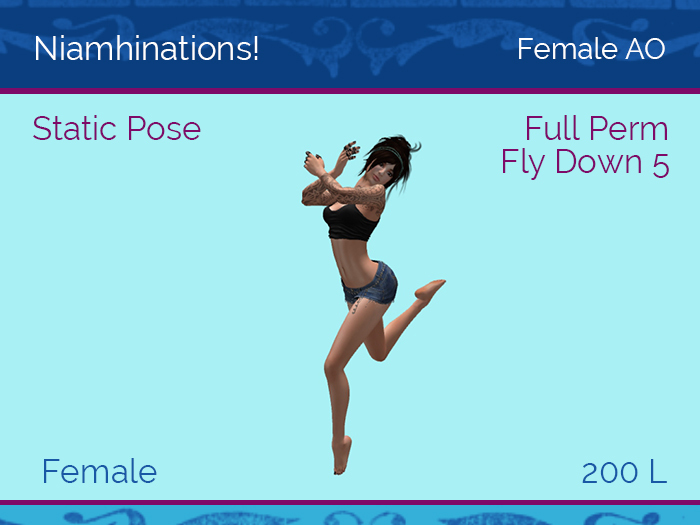 AO - OOO - Female - Full Perm Poses & Animations from Niamhinations!