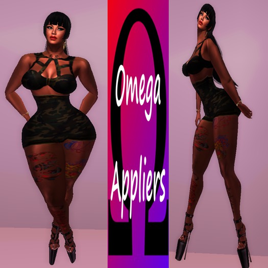 Army Highwaist Short Set OMEGA